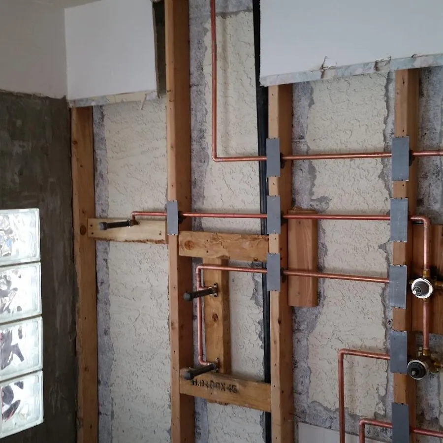 Copper pipe installation for Repiping in Stonington