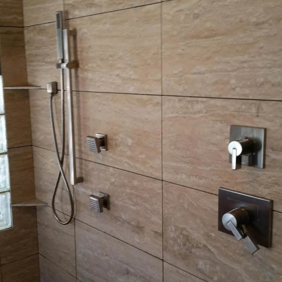 Shower fixture installation for Frozen Pipe Repair in Stonington